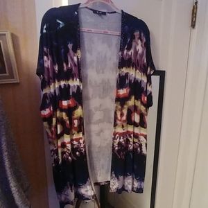 Ladies Cap Sleeve Open Cardigan